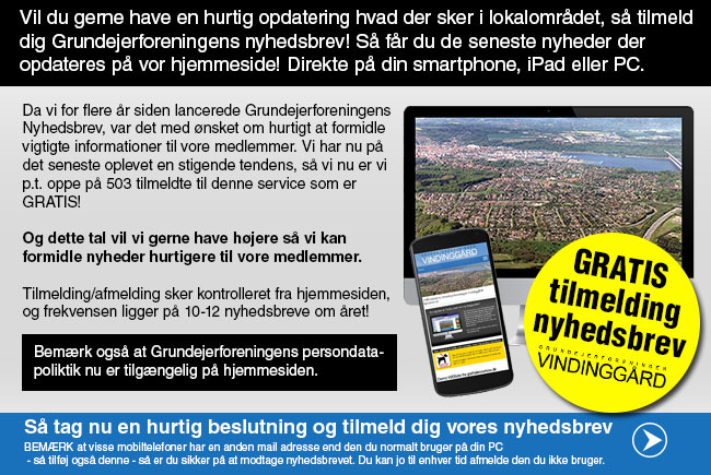 Tilmelding nyhedsbrev